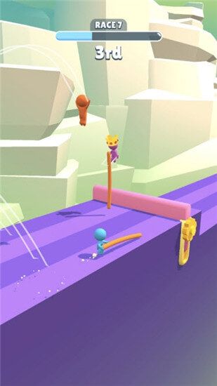 撑杆赛跑版