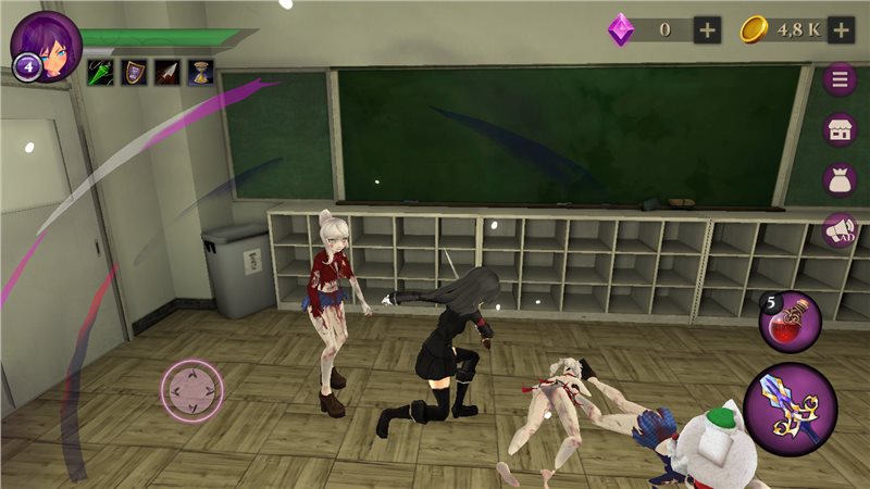 女子高中僵尸模拟器（免费正版）
