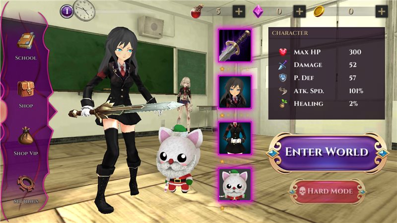 女子高中僵尸模拟器（免费正版）