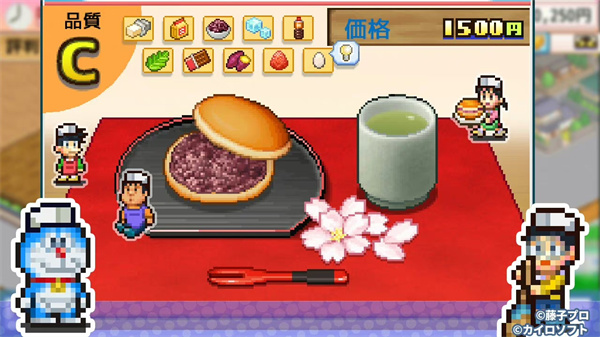 哆啦A梦的铜锣烧店物语无限金币版