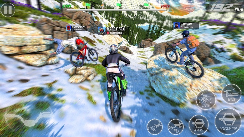 BMX自行车越野特技比赛游戏安装