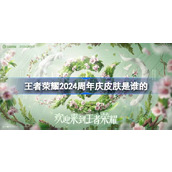 王者荣耀2024周年庆皮肤是谁的