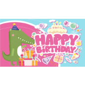 卡通彩色儿童生日会照片墙展示ppt模板