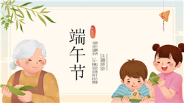 中国风传统节日端午活动策划PPT模板