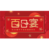 喜庆红色中式百日宴策划ppt模板