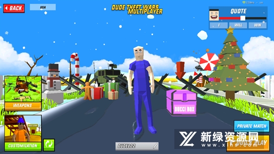 Dude Theft Wars盗贼战争模拟器