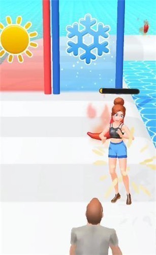 冰火女孩无黑线条