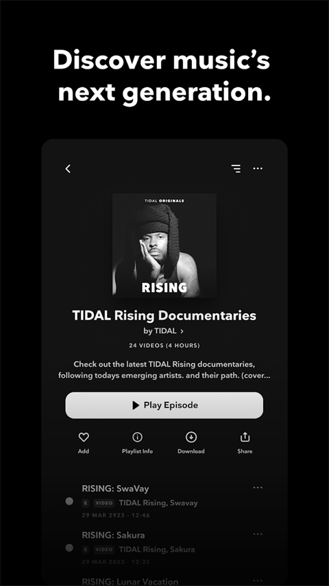 tidal音乐中国官网版