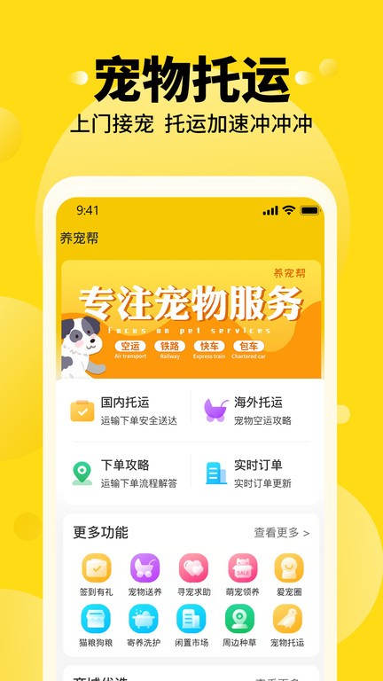 养宠帮宠物托运