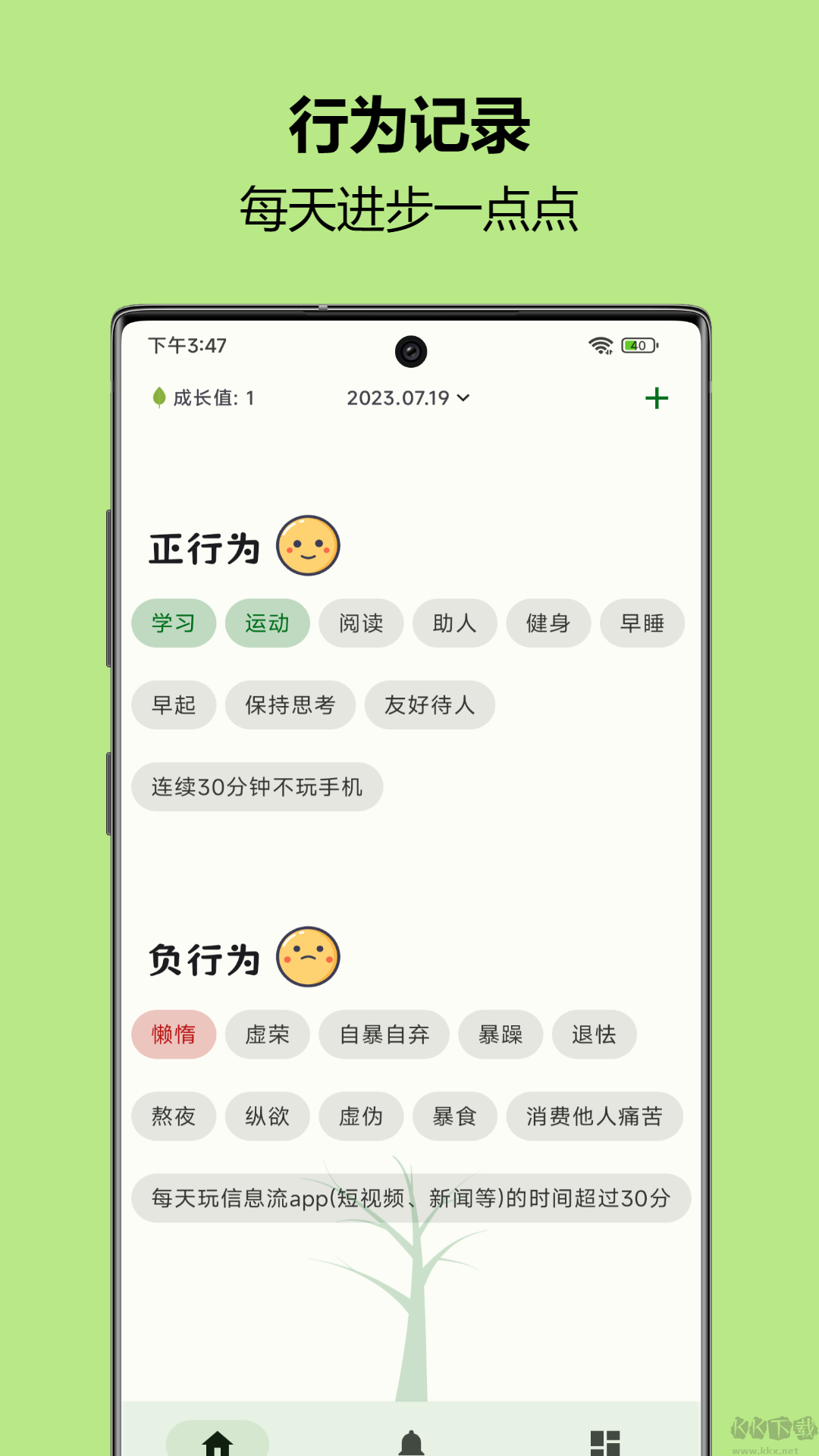 自律树