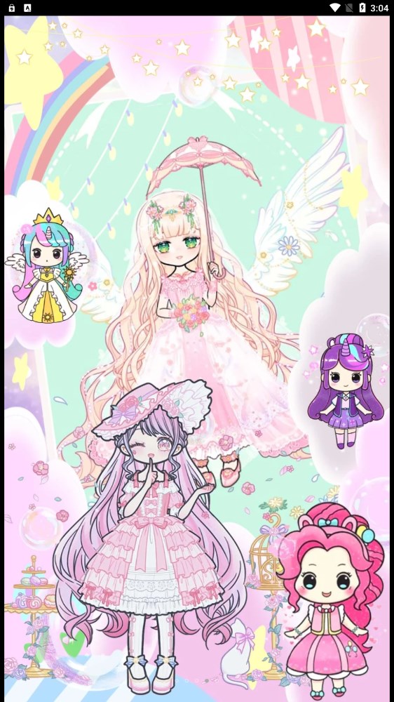 洛丽塔公主装扮免广告