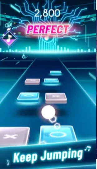 音乐瓷砖跳跃