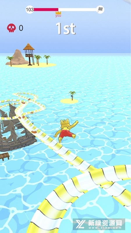Aquapark.io水上乐园滑梯竞速