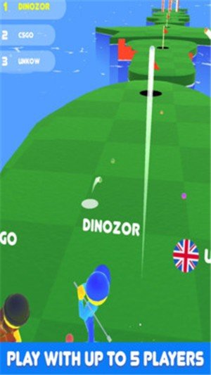 高尔夫赛跑(Golf Race)
