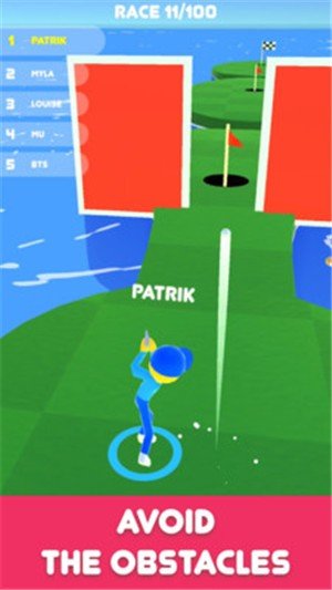 高尔夫赛跑(Golf Race)