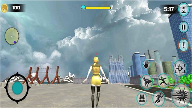 空中蹦蹦跳