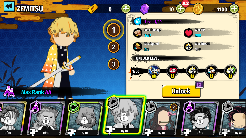 火柴人鬼灭之刃内置菜单版