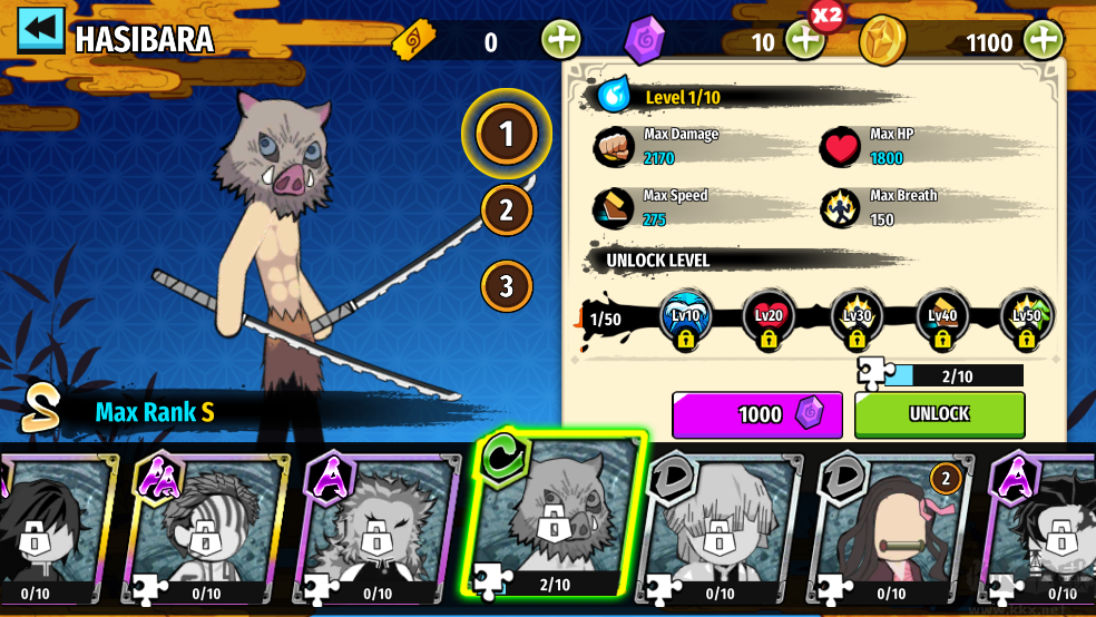 火柴人鬼灭之刃内置菜单版