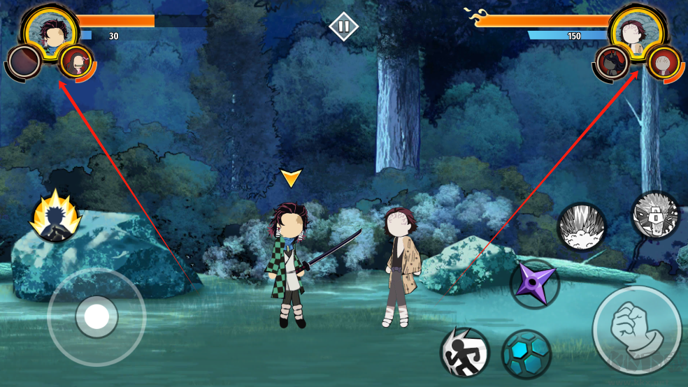 火柴人鬼灭之刃内置菜单版