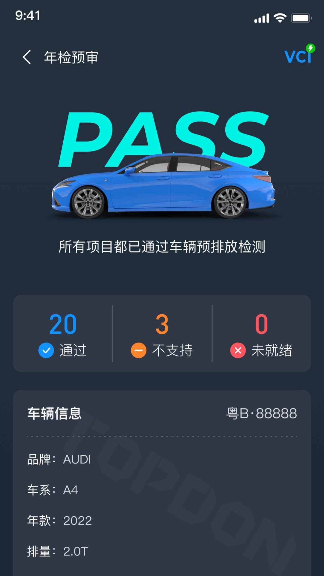 小车探