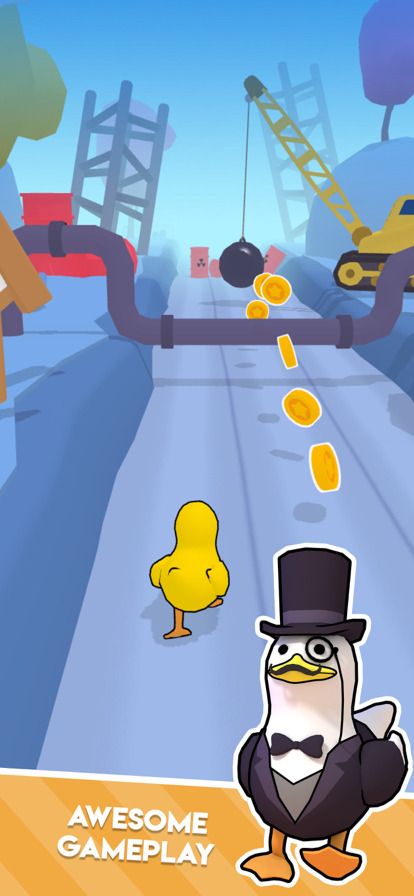 鸭子跑酷(Duck on the Run)