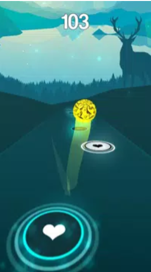 愚蠢的爱瓷砖魔术跳