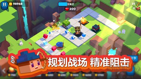 方块塔防