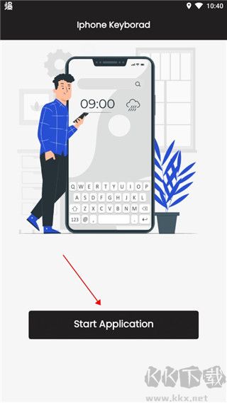 iPhone键盘