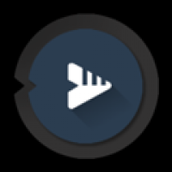 黑色音乐播放器