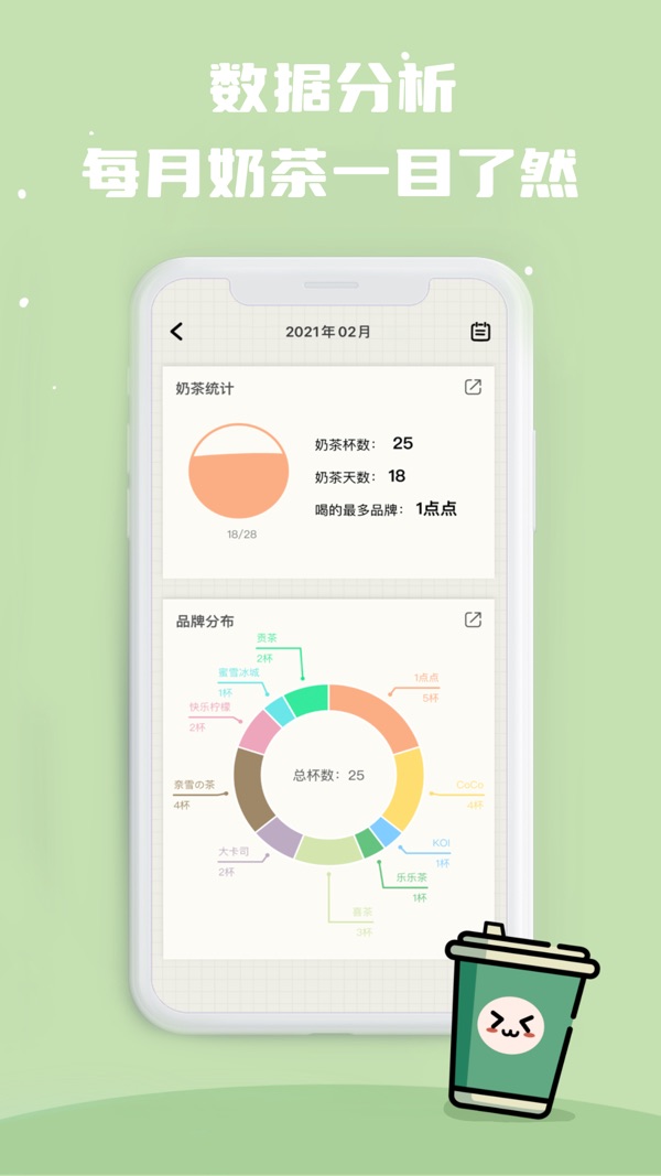 奶茶打卡安卓app