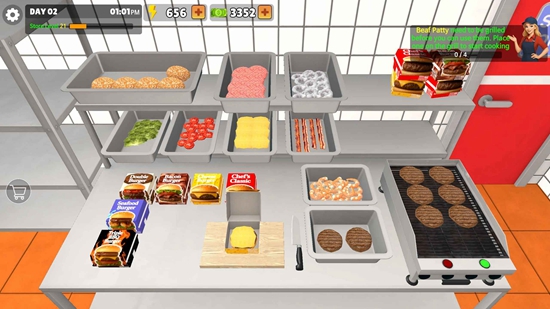 我的汉堡屋模拟器