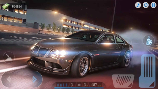 汽车漂移午夜驾驶