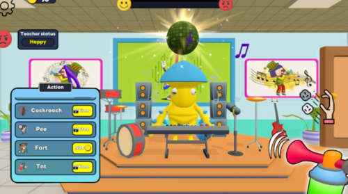 怪兽学生校园整蛊