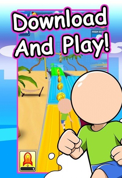 立方体方块跑酷