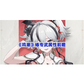 鸣潮椿专武属性前瞻