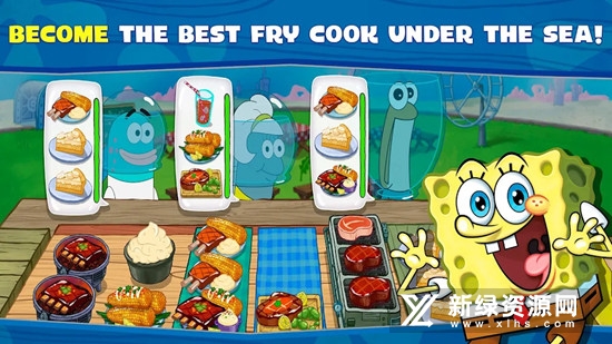 SpongeBob Krusty Cook Off海绵宝宝大闹蟹堡王