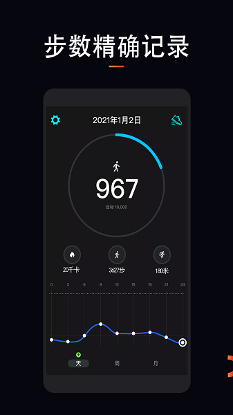 跑步运动计
