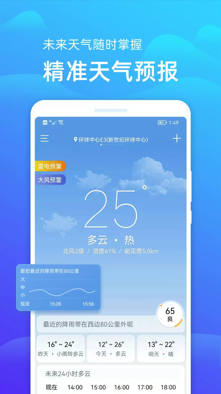 极速天气预报