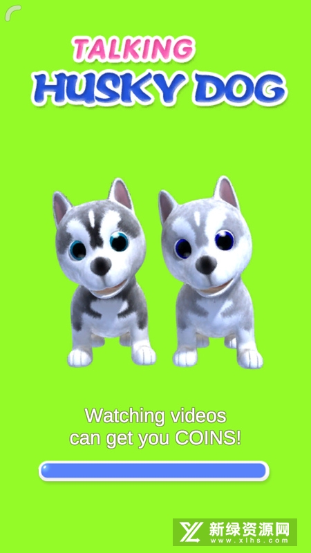 Talking Husky Dog会说话的哈士奇狗