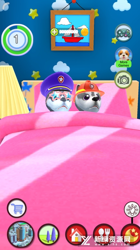 Talking Husky Dog会说话的哈士奇狗