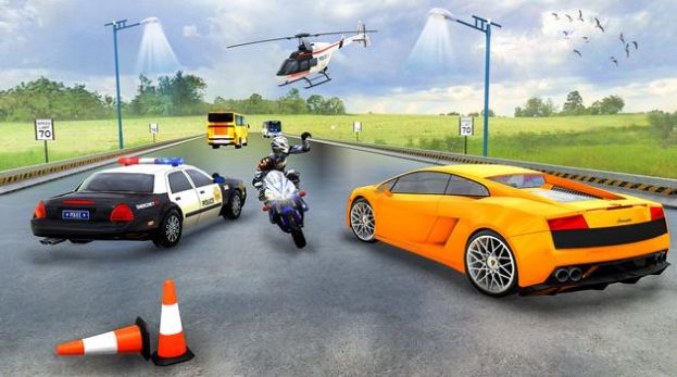 警车追逐逃跑比赛游戏官方版下载