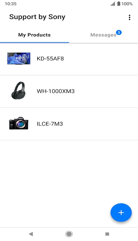 Support by Sony