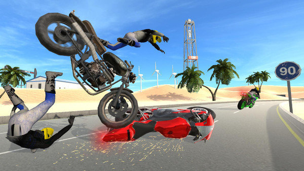公路摩托3D游戏单机版