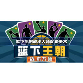 篮下王朝战术大师配置要求一览