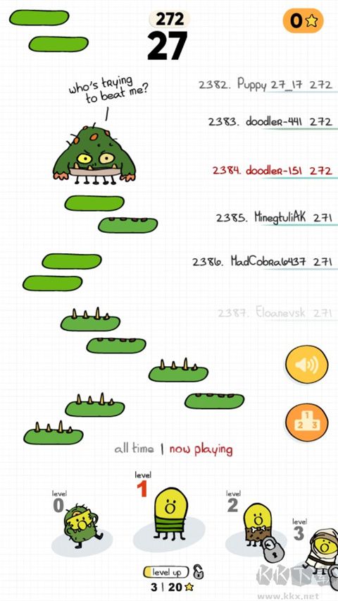 嘟嘟跳2(Doodle Jump 2)