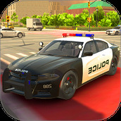 警察驾驶警车模拟