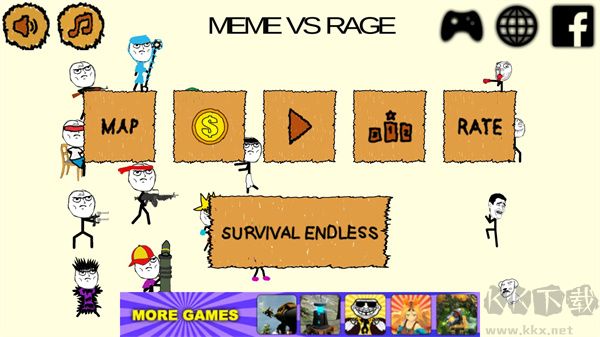 卧槽大战尼玛(Meme Vs Rage)