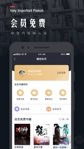翻阅小说