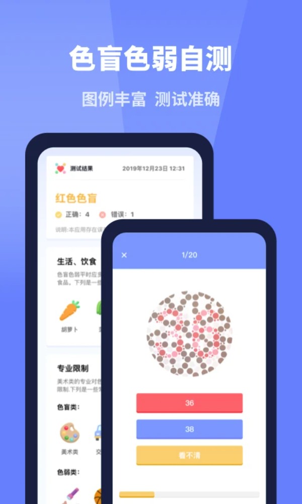 口袋体检测心率血压视力