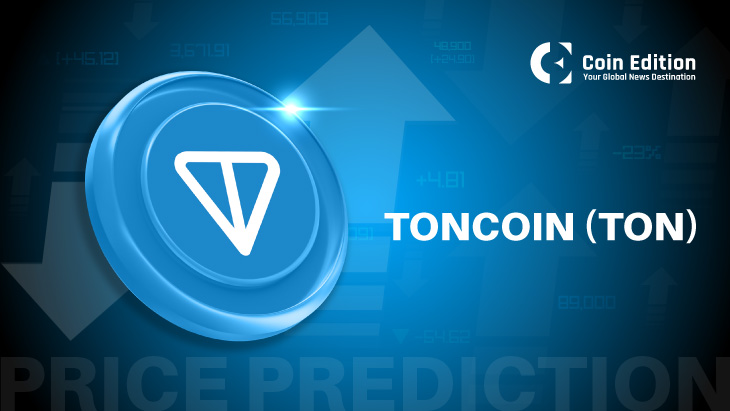 Toncoin (TON) 2025年8月17日价格预测：TON能否突破3.55美元挑战3.70美元阻力位？